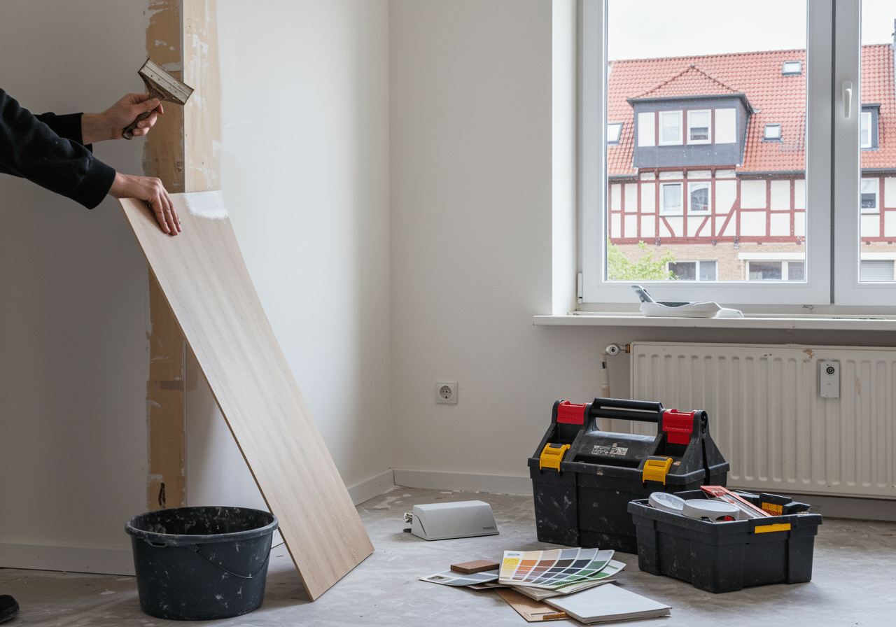 Günstig renovieren: Die besten Tipps für kleines Budget