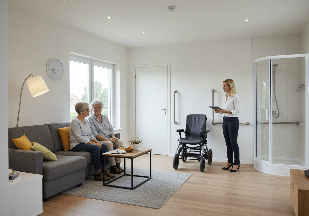 Energieeffiziente, barrierefreie Wohnungen im Landkreis Celle, Niedersachsen für Menschen mit gesundheitlichen Einschränkungen