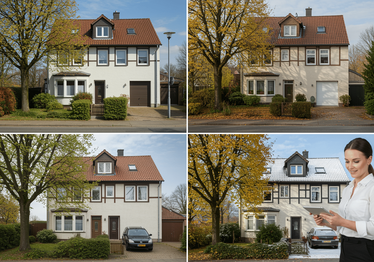 Beste Jahreszeit für den Hausverkauf im Landkreis Celle, Niedersachsen