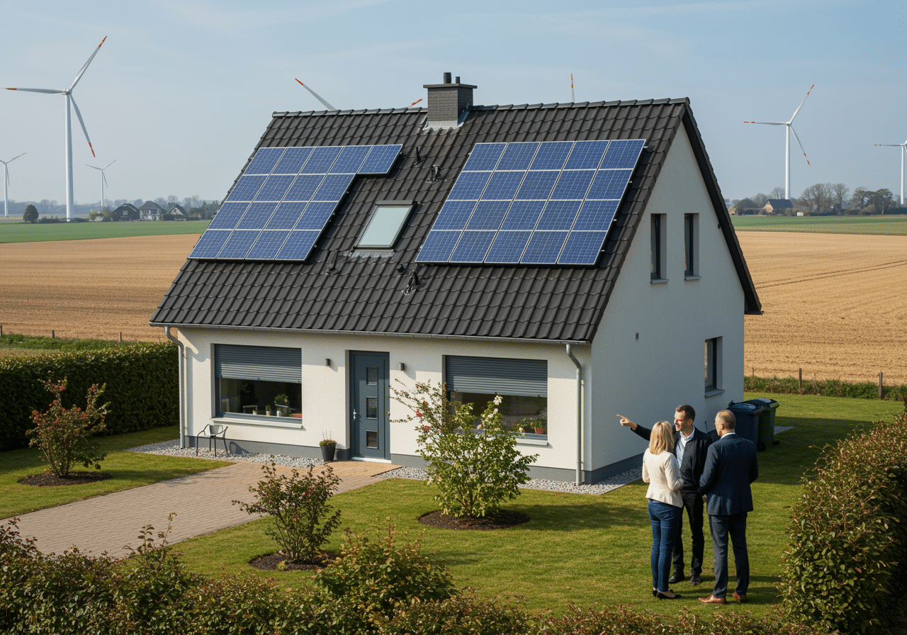 Mit Photovoltaik den Immobilienwert in Celle, Landkreis Celle, Niedersachsen steigern